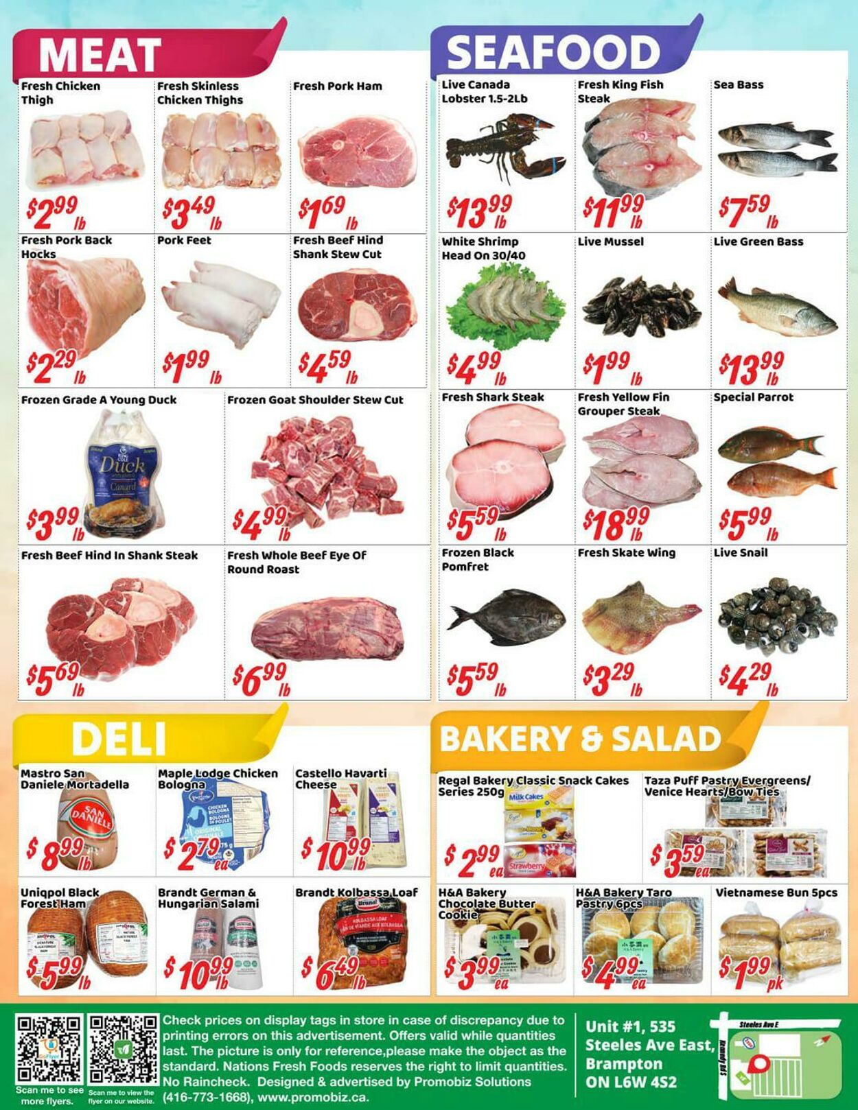 Flyer Oceans Fresh Food Market 29.08.2025 - 04.09.2025