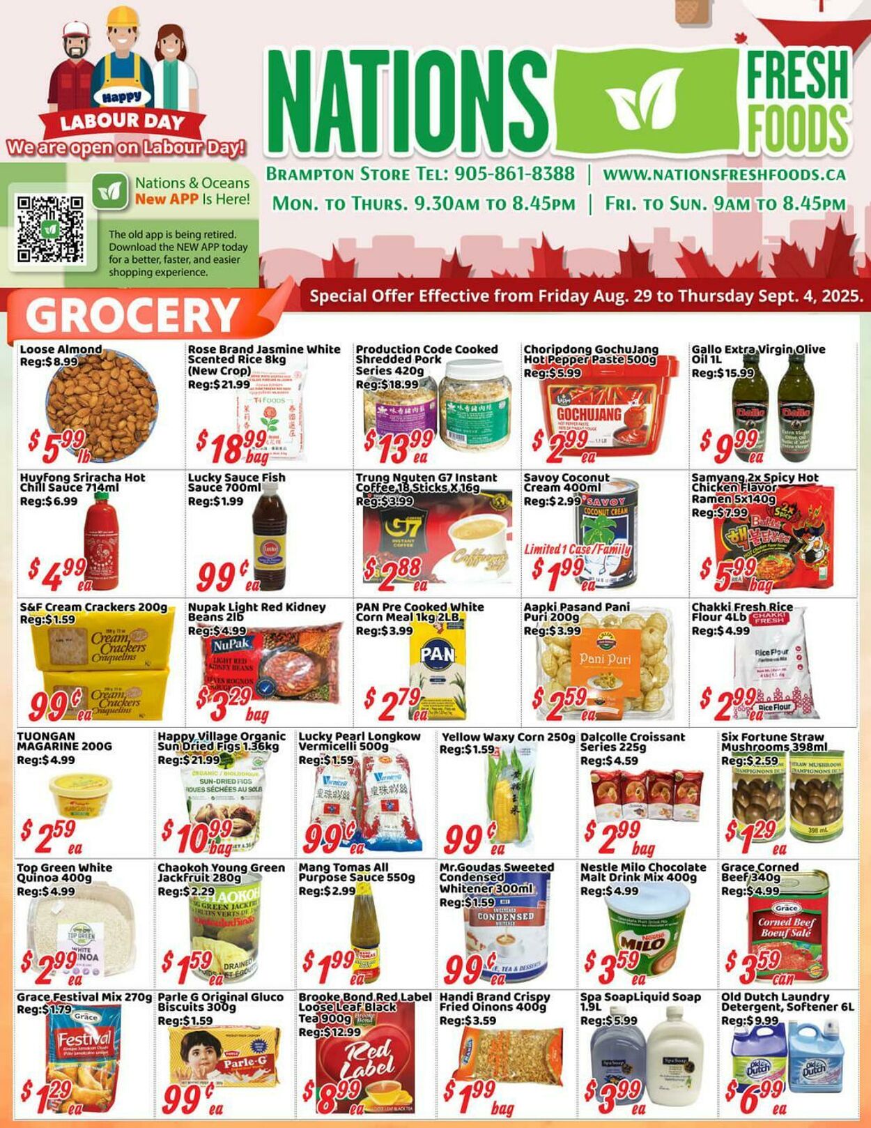 Flyer Oceans Fresh Food Market 29.08.2025 - 04.09.2025
