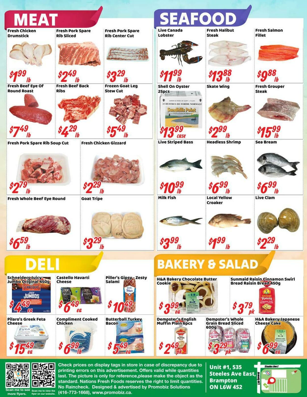 Flyer Oceans Fresh Food Market 01.08.2025 - 07.08.2025