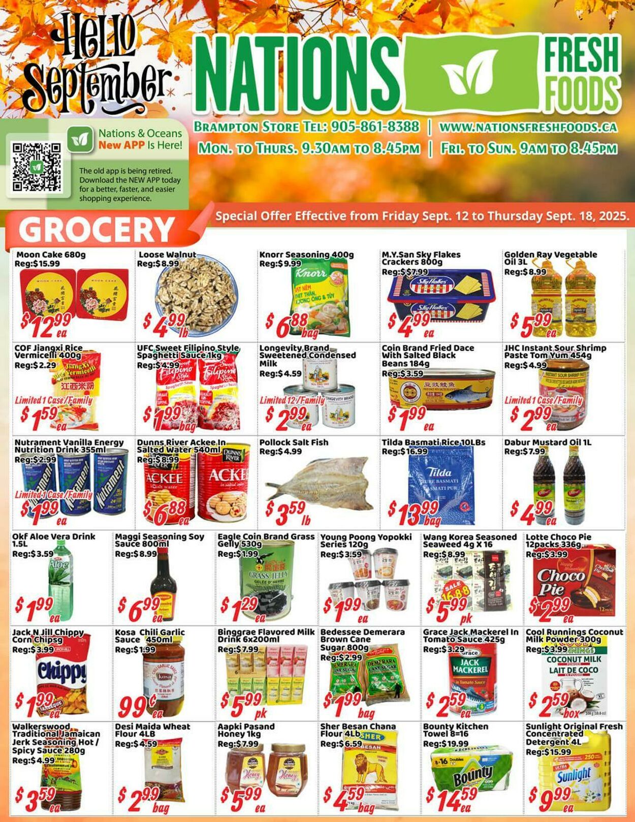 Flyer Oceans Fresh Food Market 12.09.2025 - 18.09.2025