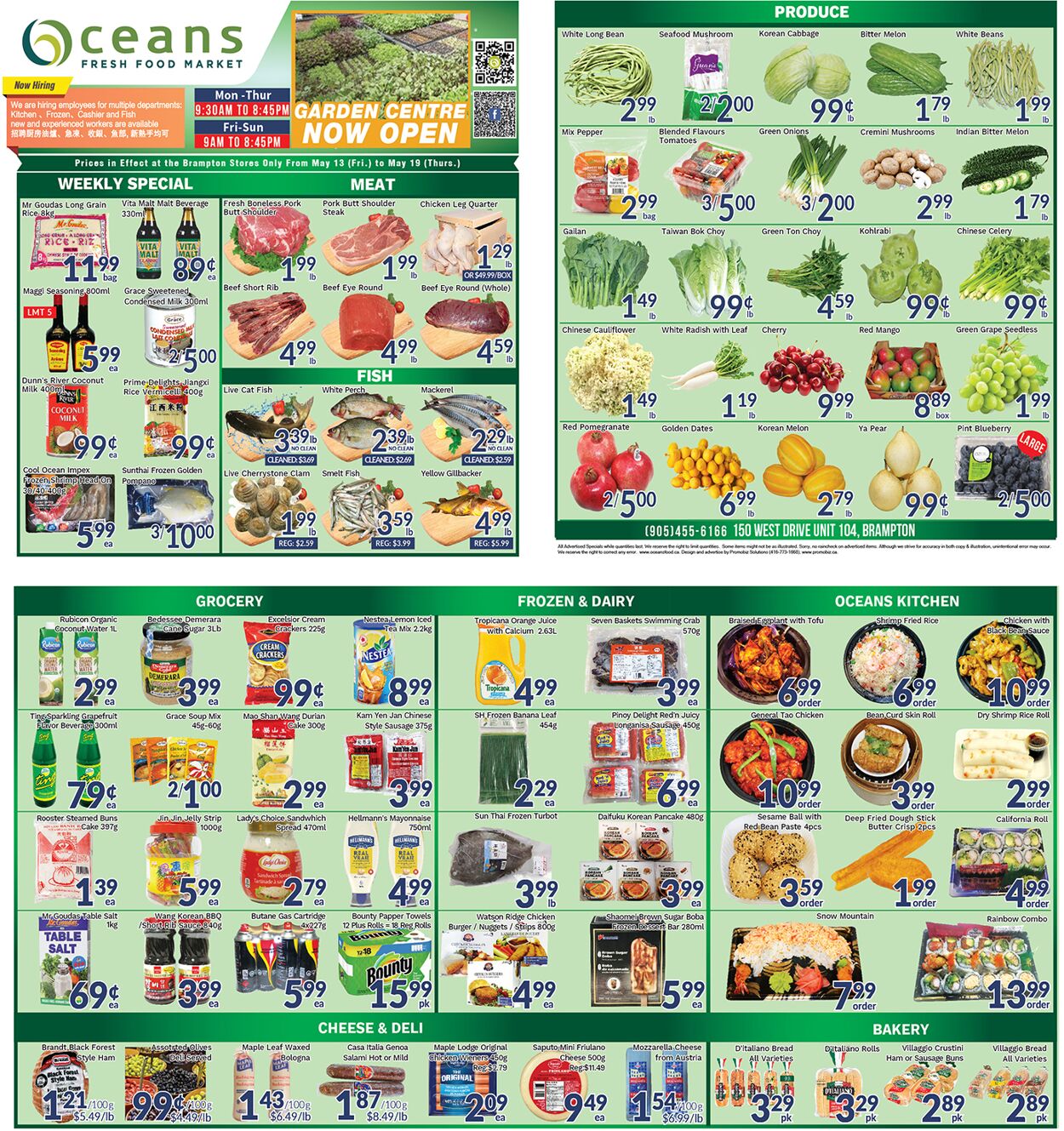 Flyer Oceans Fresh Food Market 13.05.2022 - 19.05.2022