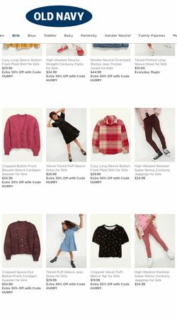  Girls’ Clothing – Shop New Arrivals | Old Navy