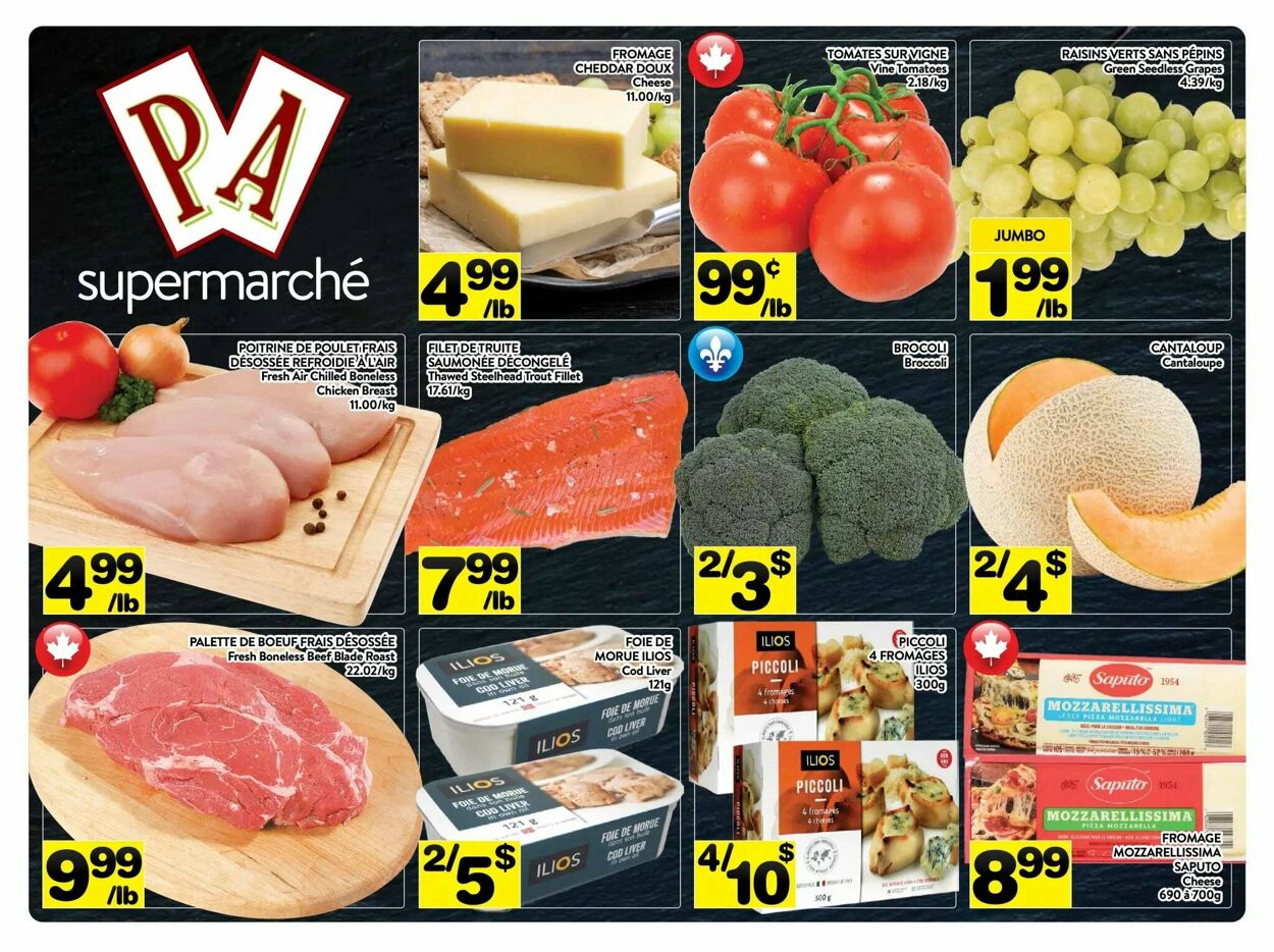 Flyer PA Supermarché 13.10.2025 - 19.10.2025