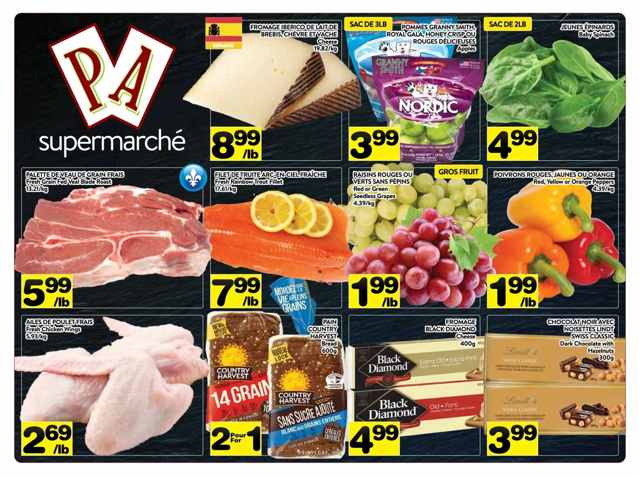 Flyer PA Supermarché 14.10.2024 - 20.10.2024