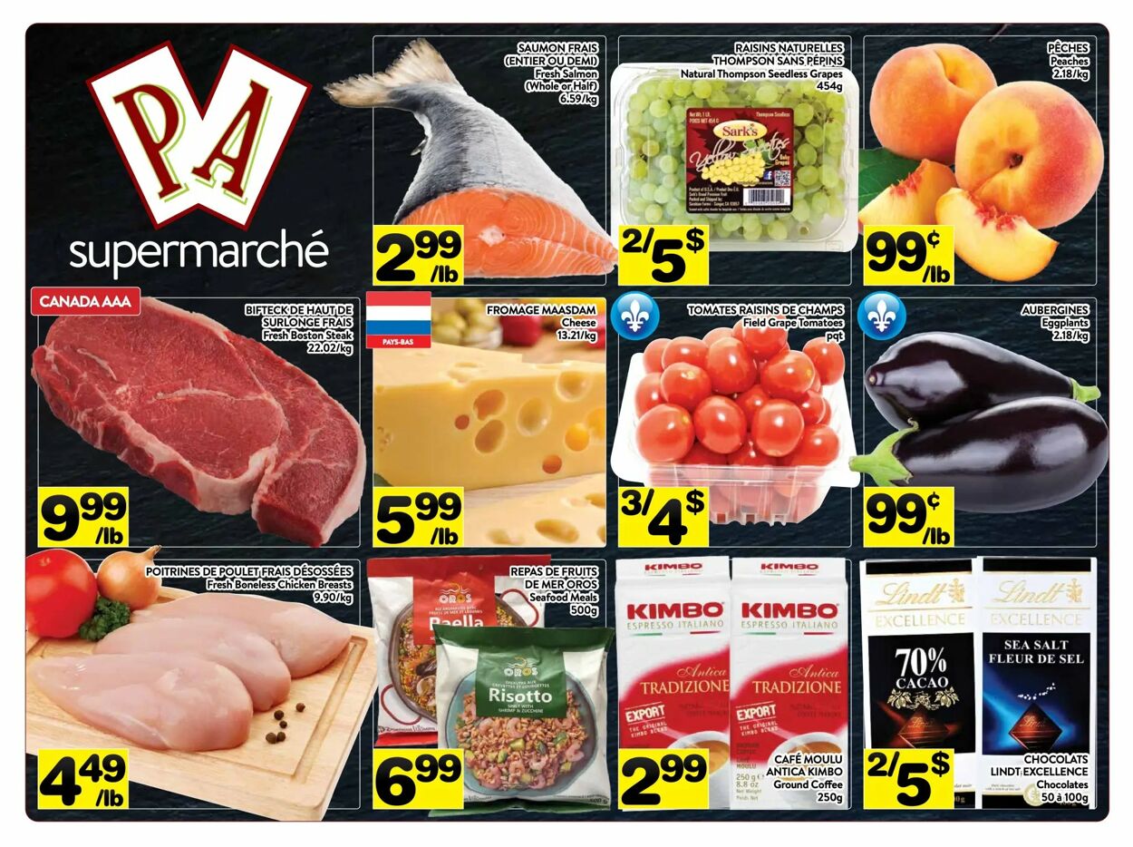 Flyer PA Supermarché 19.08.2024 - 25.08.2024