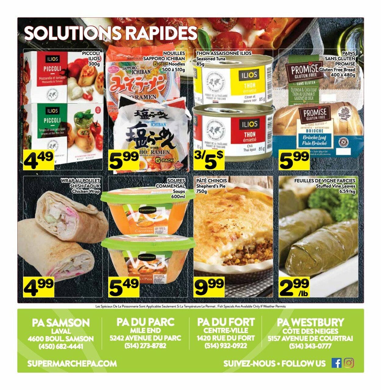 Flyer PA Supermarché 20.11.2023 - 26.11.2023