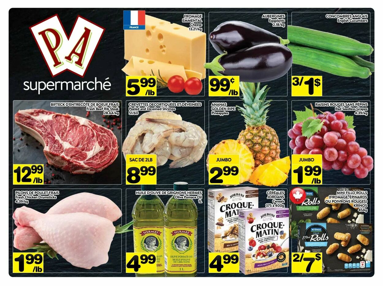 Flyer PA Supermarché 27.10.2025 - 02.11.2025