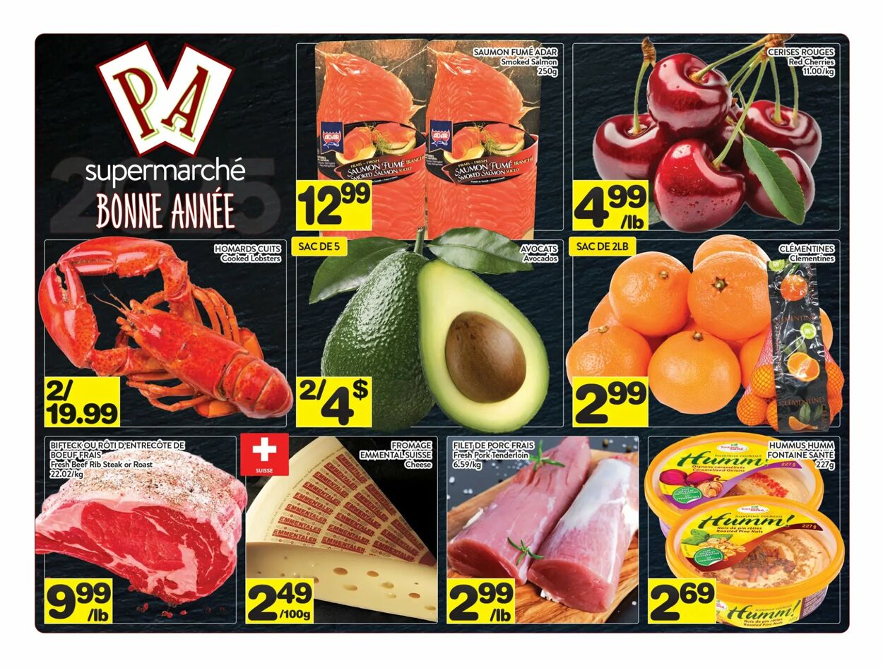 Flyer PA Supermarché 28.12.2024 - 05.01.2025