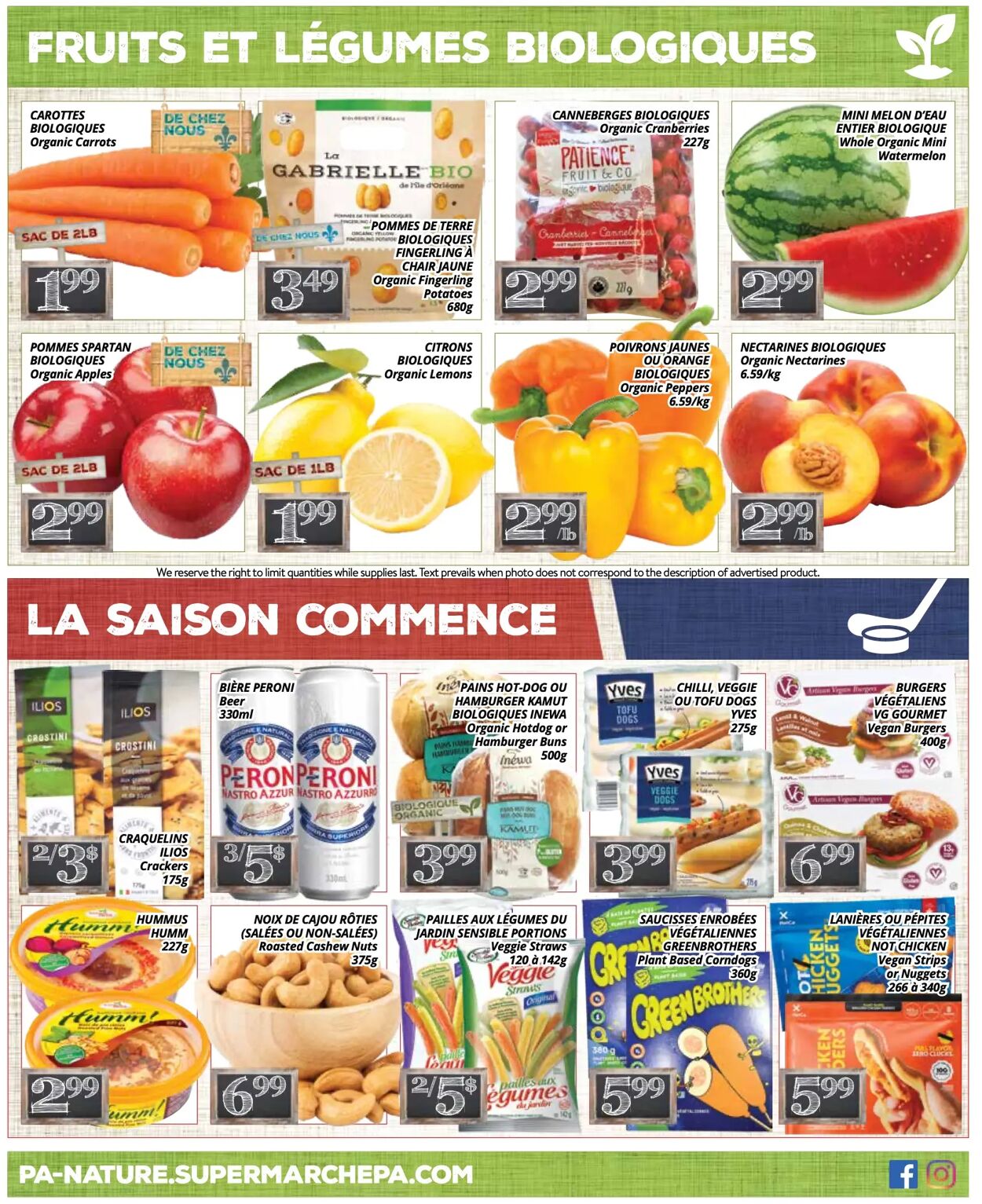 Flyer PA Supermarché 30.09.2024 - 13.10.2024