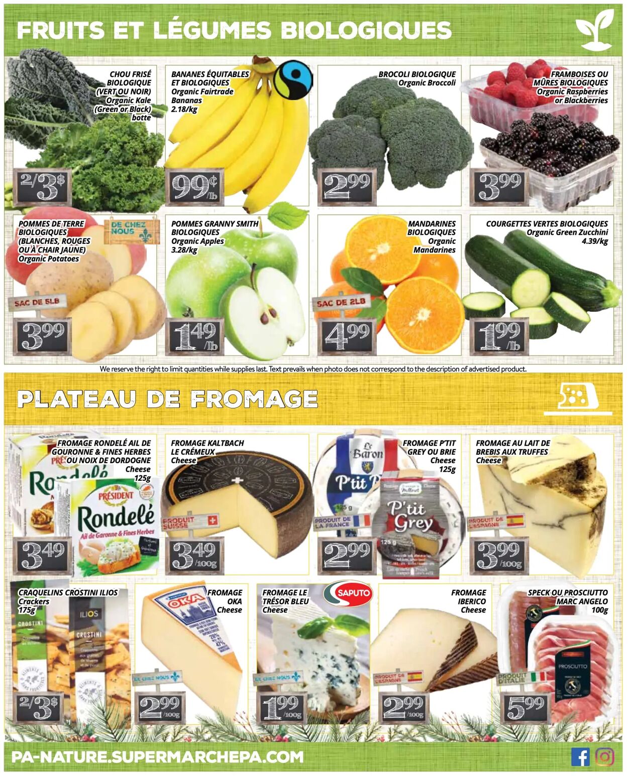 Flyer PA Supermarché 09.12.2024 - 15.12.2024