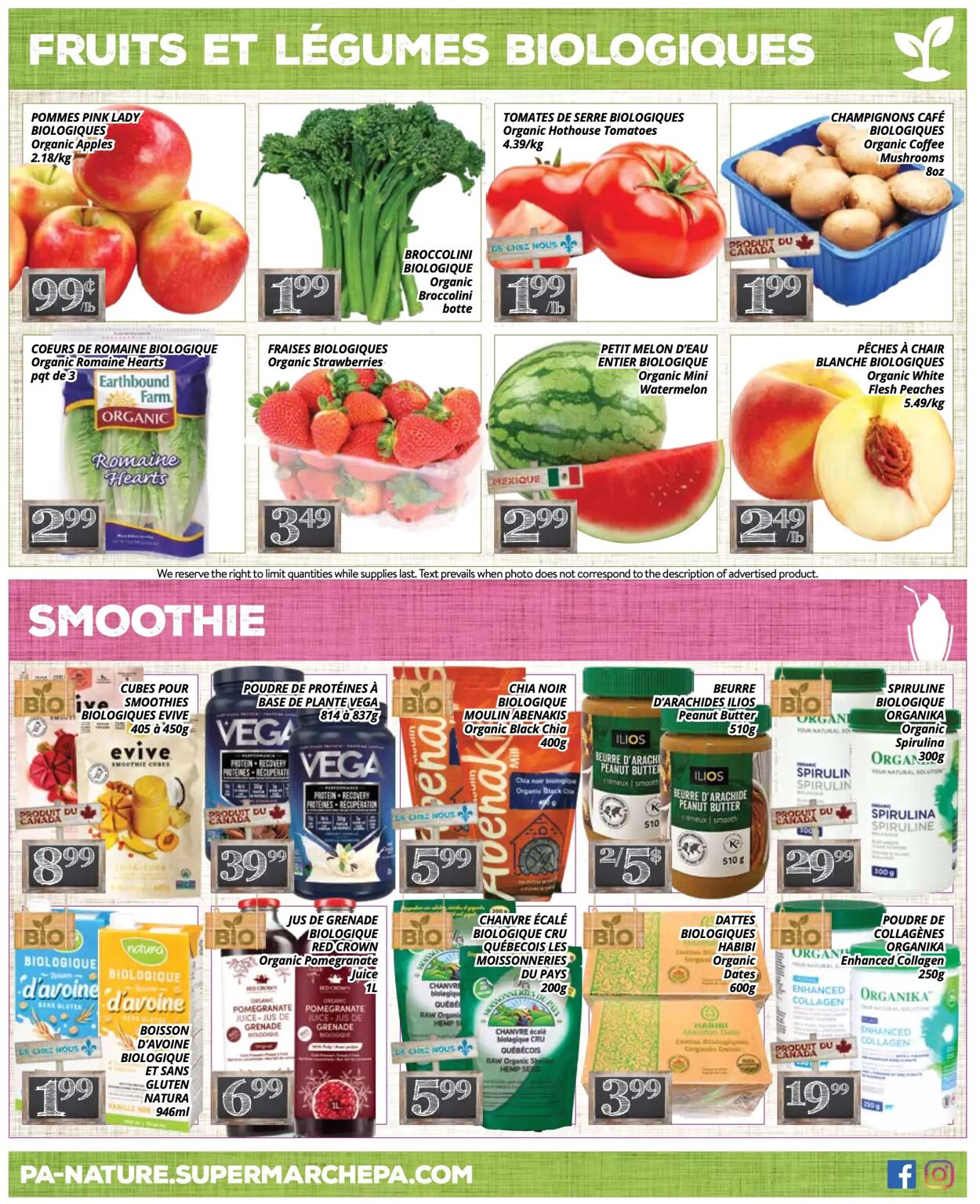 Flyer PA Supermarché 26.05.2025 - 08.06.2025