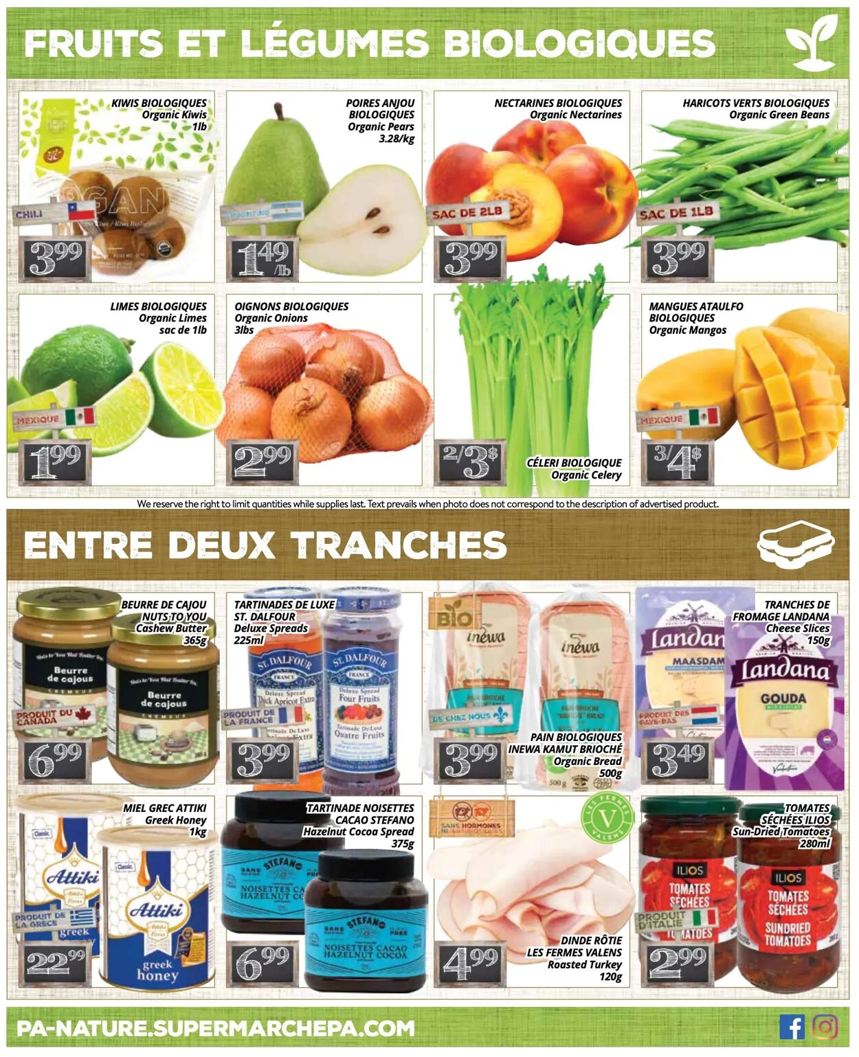 Flyer PA Supermarché 23.06.2025 - 06.07.2025