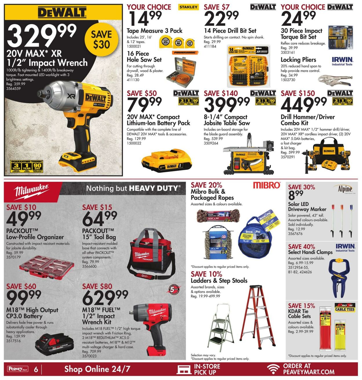 Flyer Peavey Mart 25.10.2024 - 31.10.2024