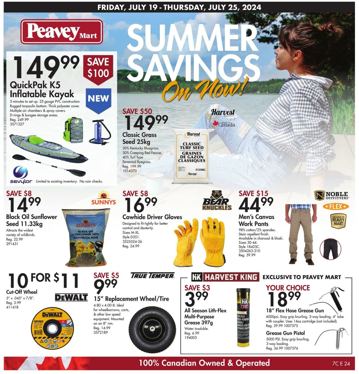 Flyer Peavey Mart 19.07.2024 - 25.07.2024