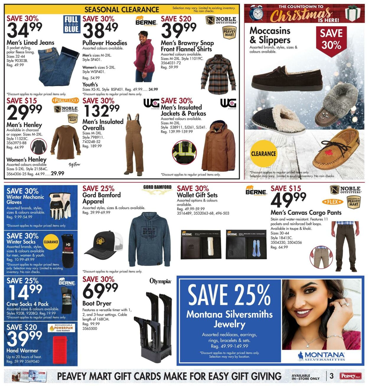 Peavey Mart Promotional Flyer - Valid from 20.12 to 28.12 - Page nb 5 ...