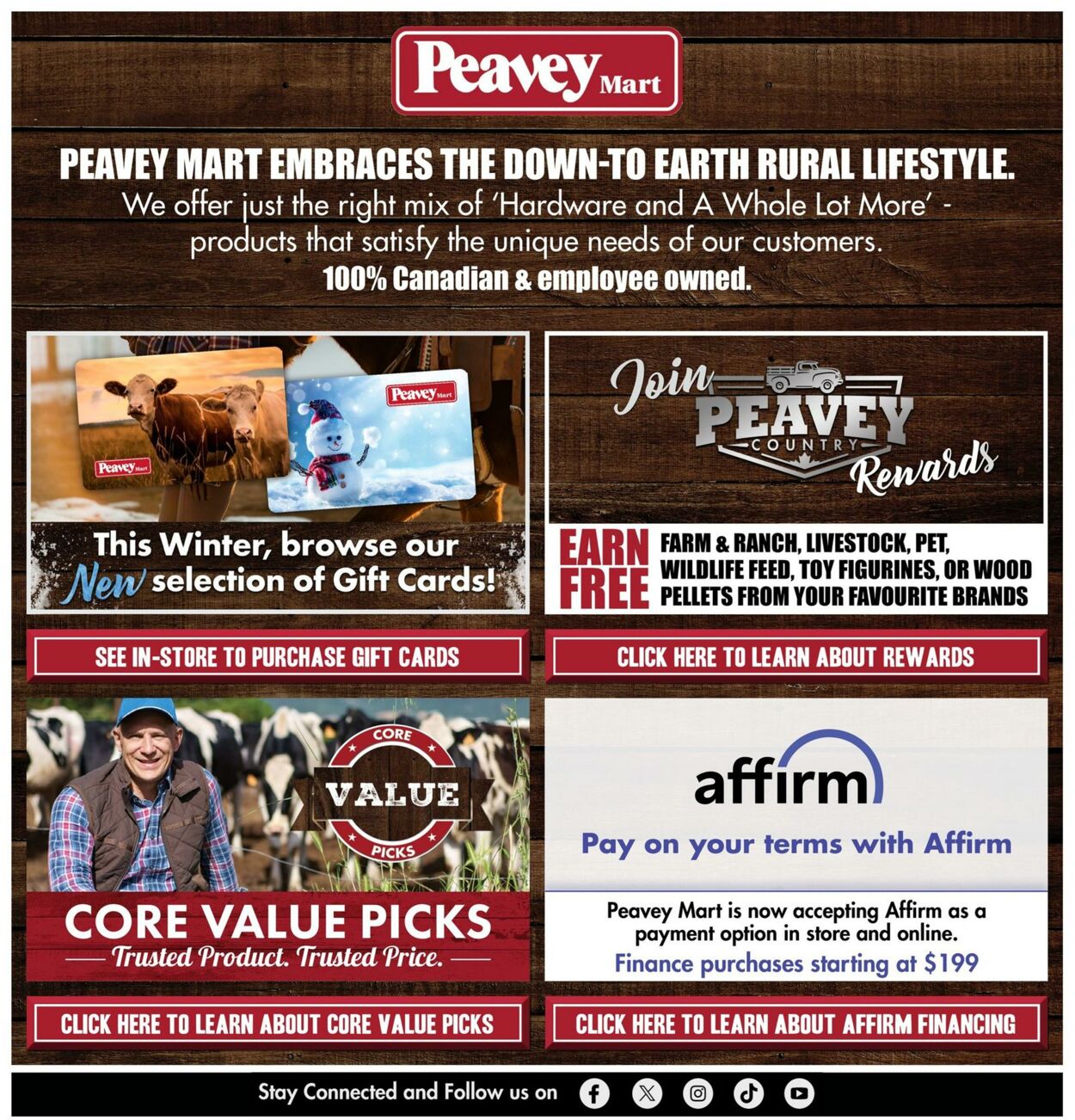 Flyer Peavey Mart 23.01.2025 - 02.02.2025