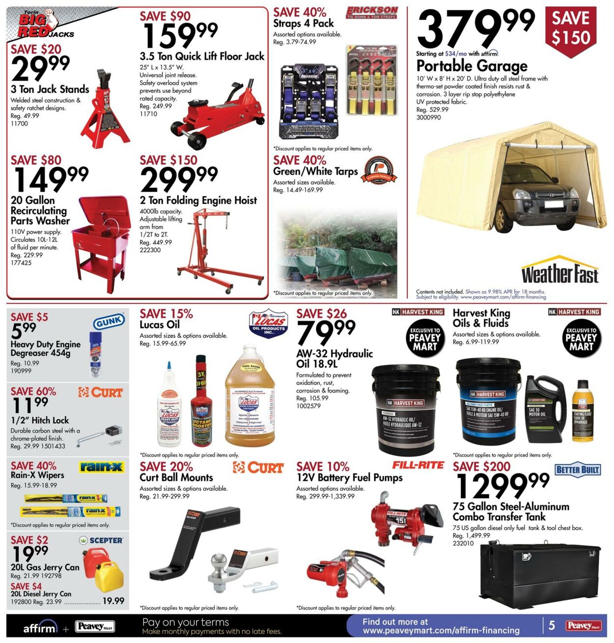Flyer Peavey Mart 23.01.2025 - 02.02.2025