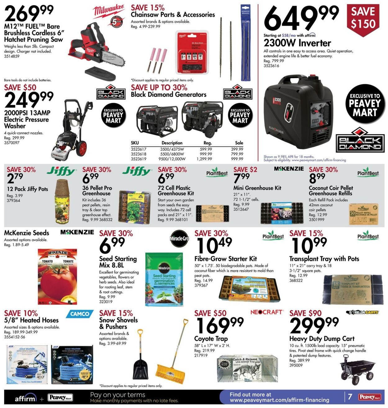 Flyer Peavey Mart 23.01.2025 - 02.02.2025