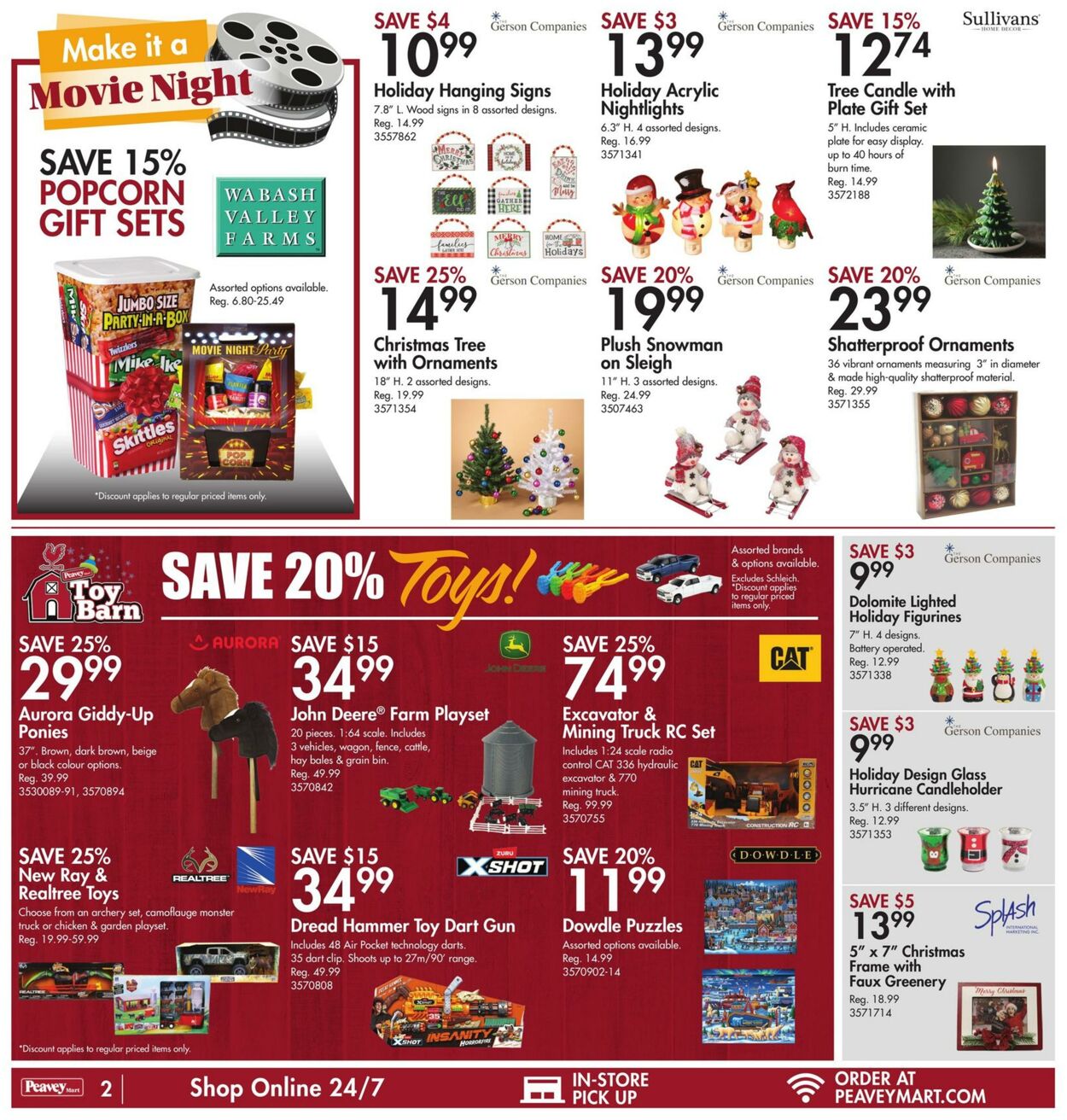 Flyer Peavey Mart 08.11.2024 - 14.11.2024