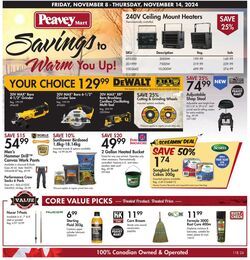 Flyer Peavey Mart 06.09.2024 - 12.09.2024