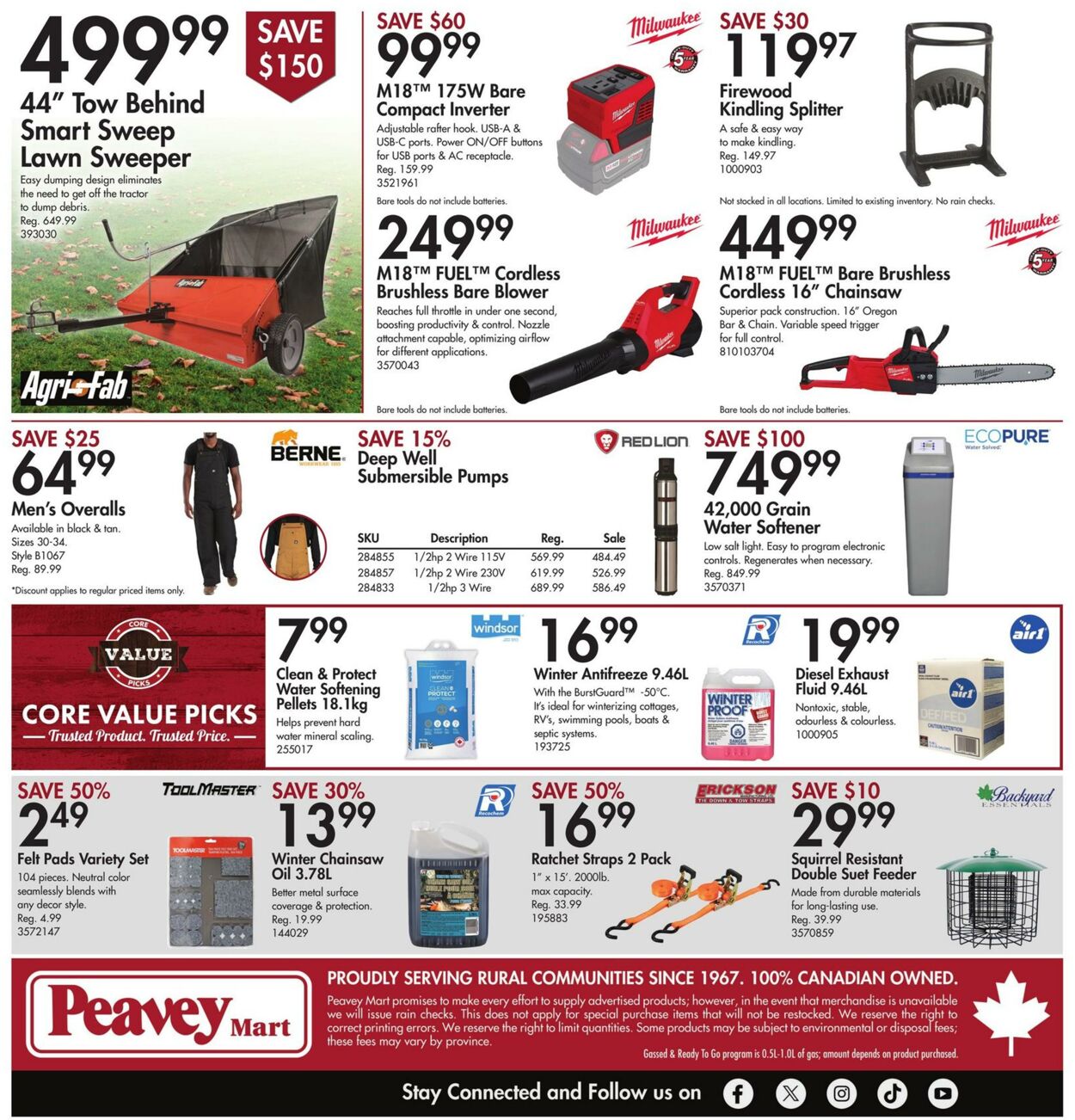 Flyer Peavey Mart 20.09.2024 - 26.09.2024