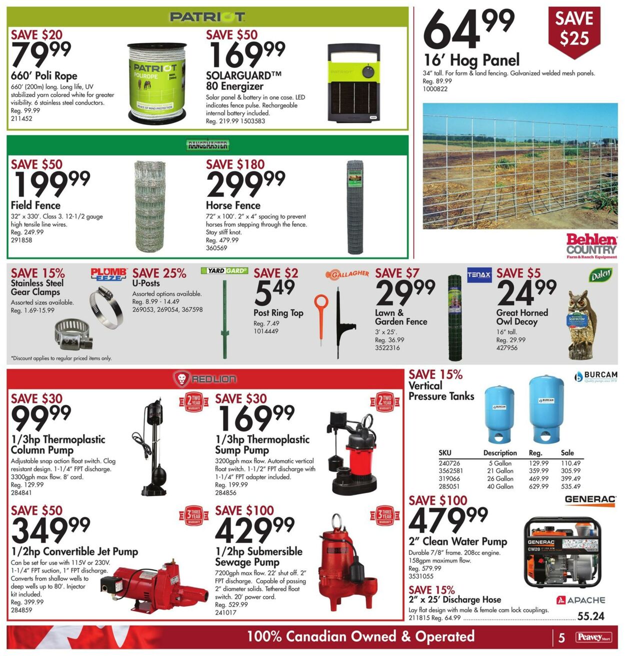 Flyer Peavey Mart 03.05.2024 - 09.05.2024