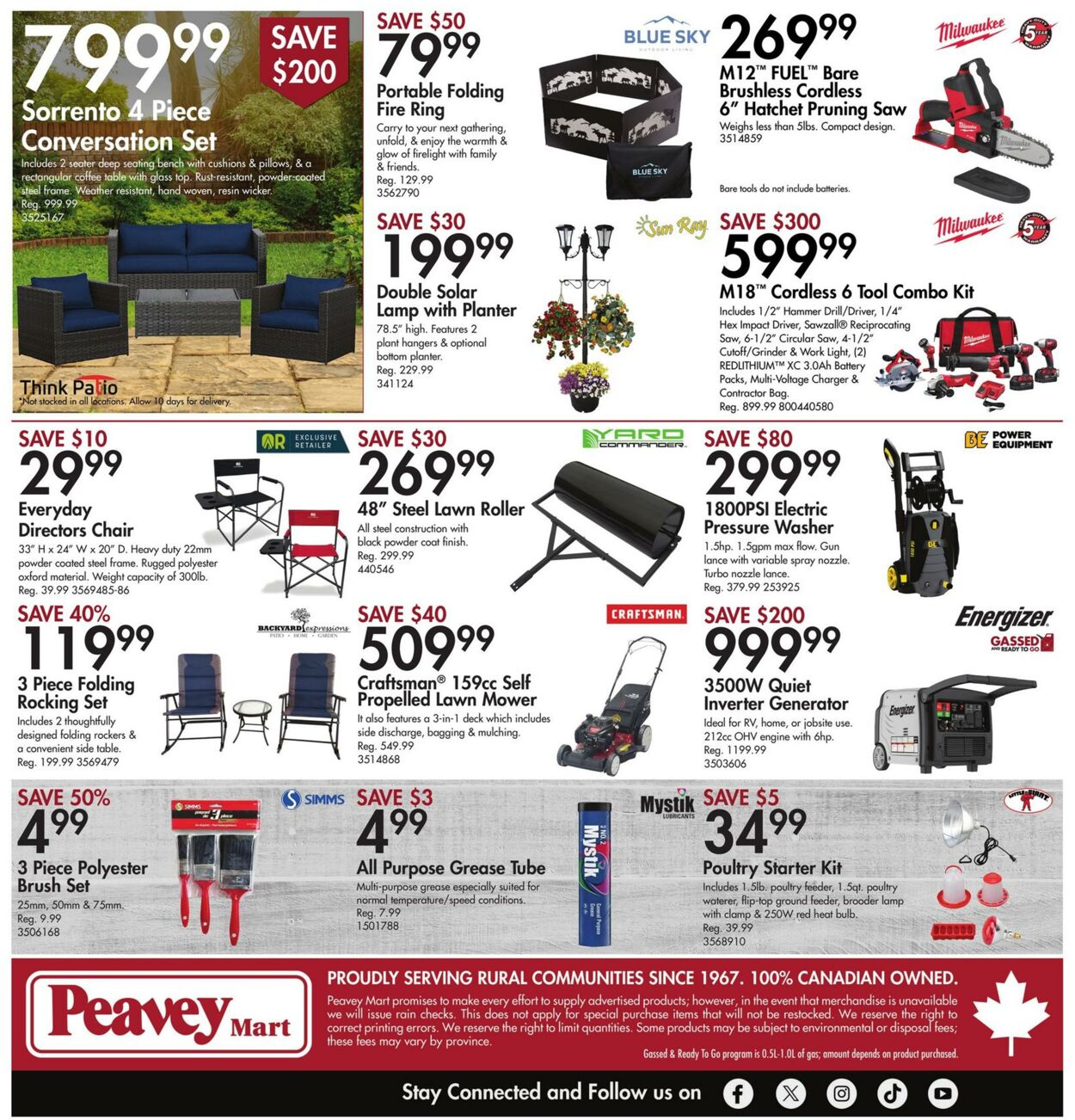 Flyer Peavey Mart 03.05.2024 - 09.05.2024