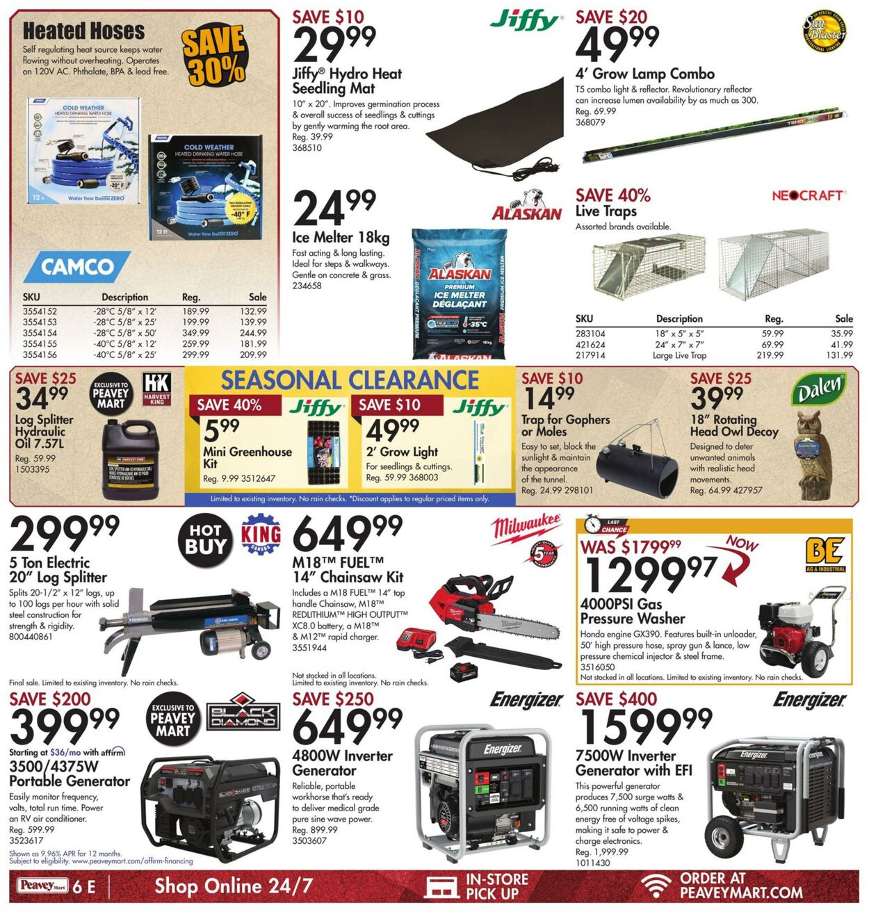 Flyer Peavey Mart 26.12.2024 - 02.01.2025