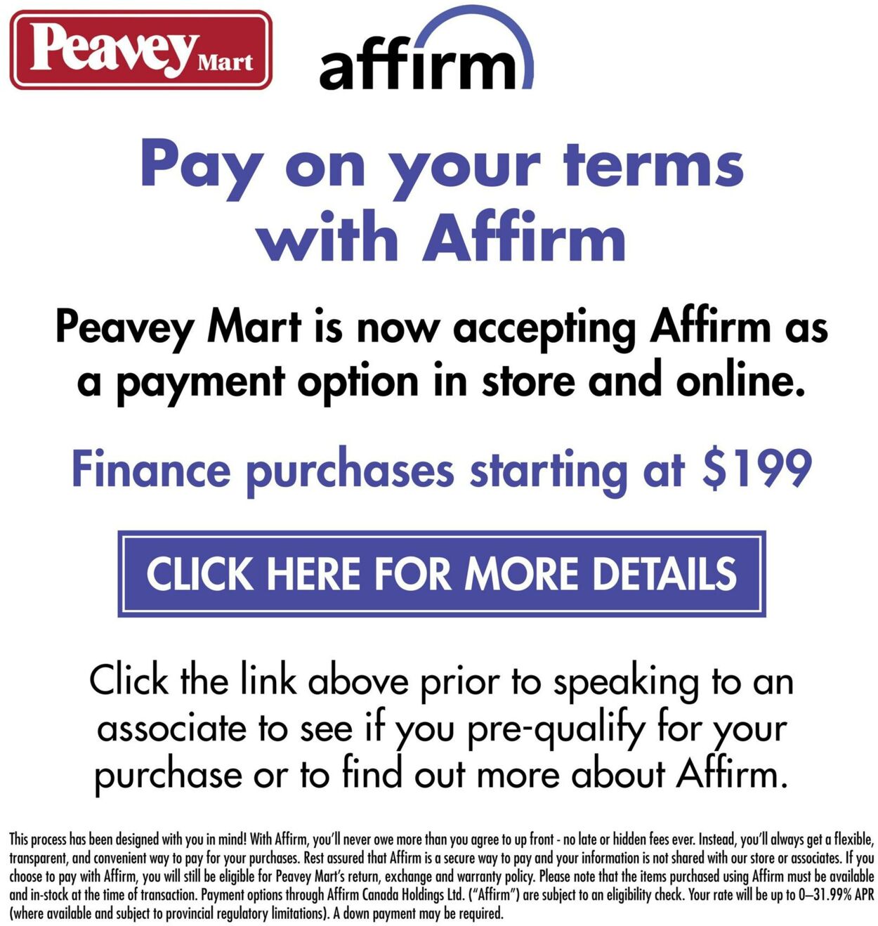 Flyer Peavey Mart 15.11.2024 - 21.11.2024