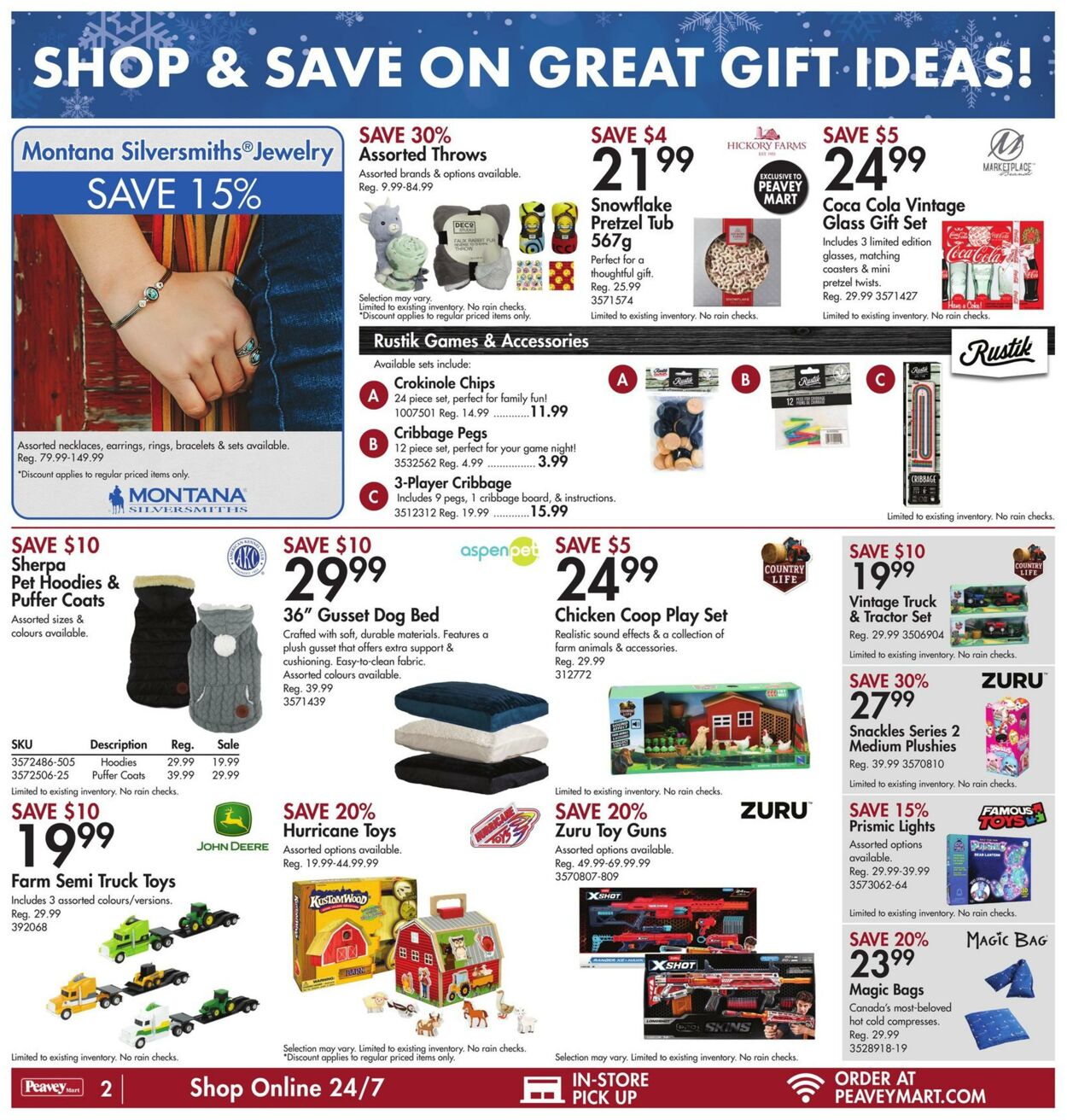 Flyer Peavey Mart 15.11.2024 - 21.11.2024