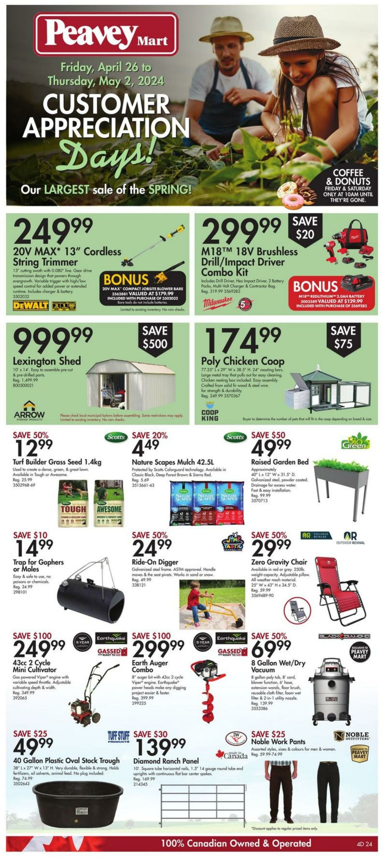 TSC Stores Promotional flyers