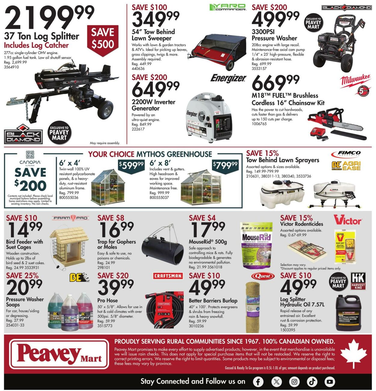 Flyer Peavey Mart 06.09.2024 - 12.09.2024