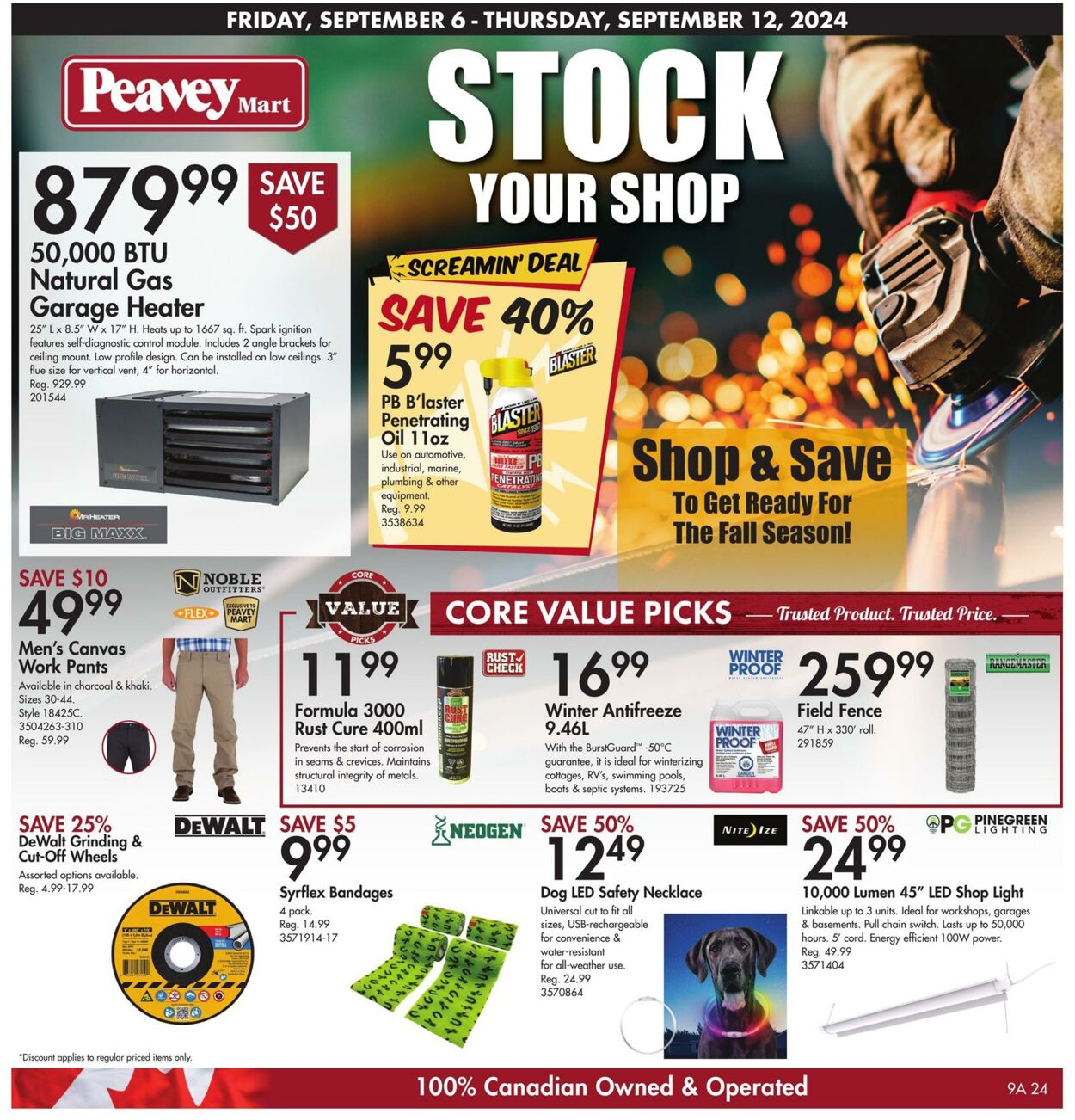 Flyer Peavey Mart 06.09.2024 - 12.09.2024