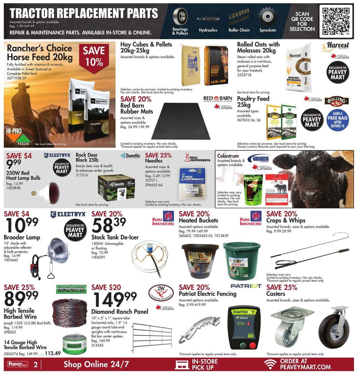 Flyer Peavey Mart 09.01.2025 - 19.01.2025