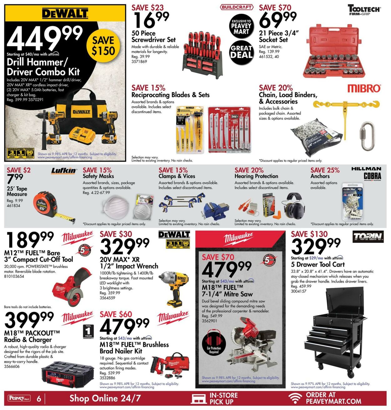 Flyer Peavey Mart 09.01.2025 - 19.01.2025