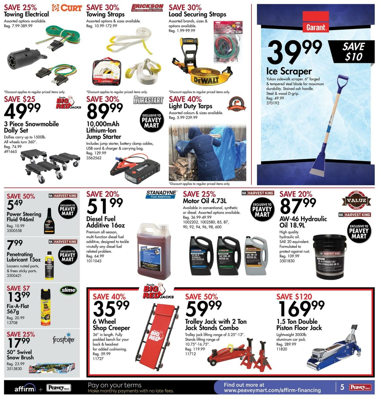 Flyer Peavey Mart 09.01.2025 - 19.01.2025