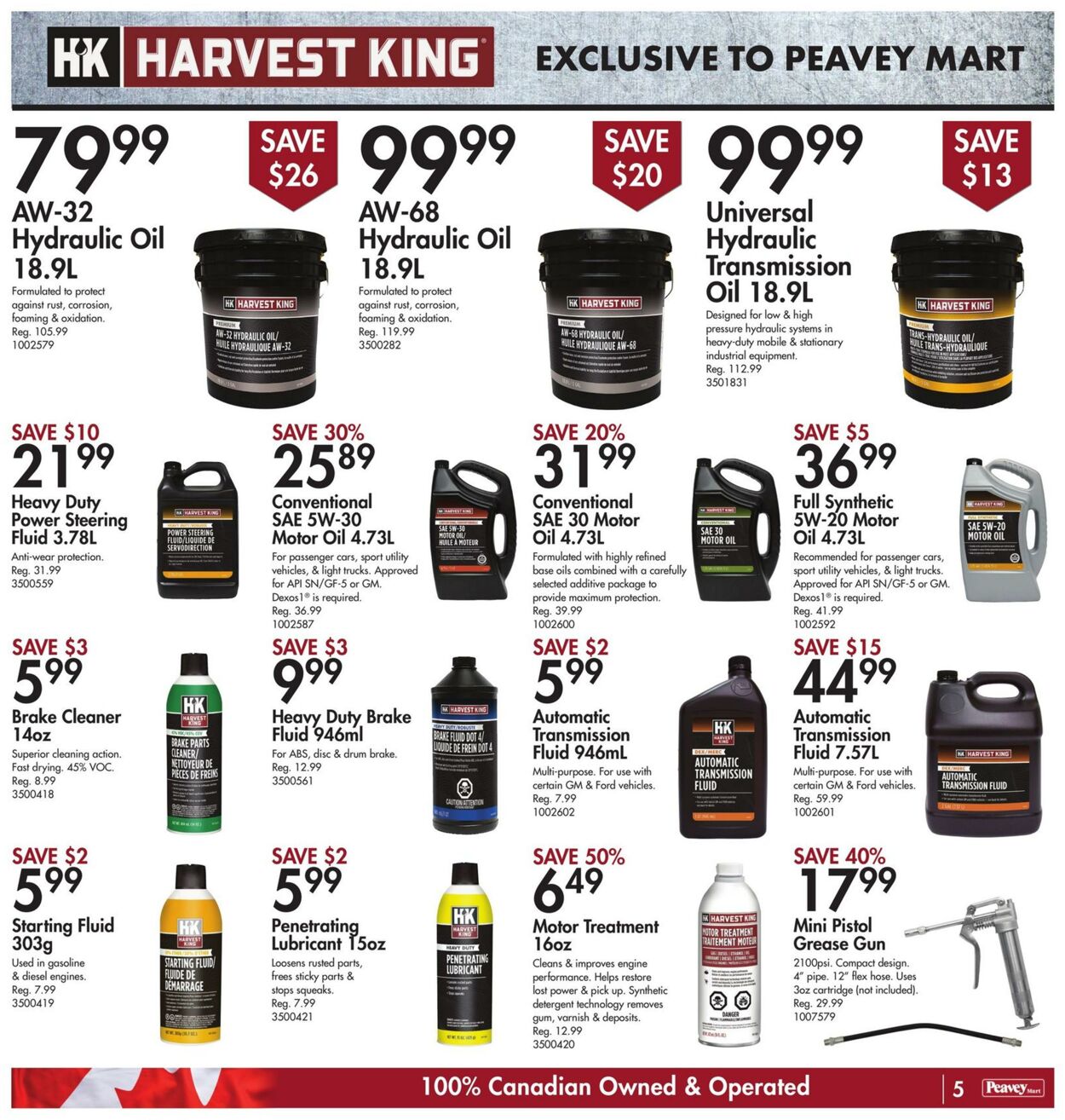 Flyer Peavey Mart 12.07.2024 - 18.07.2024