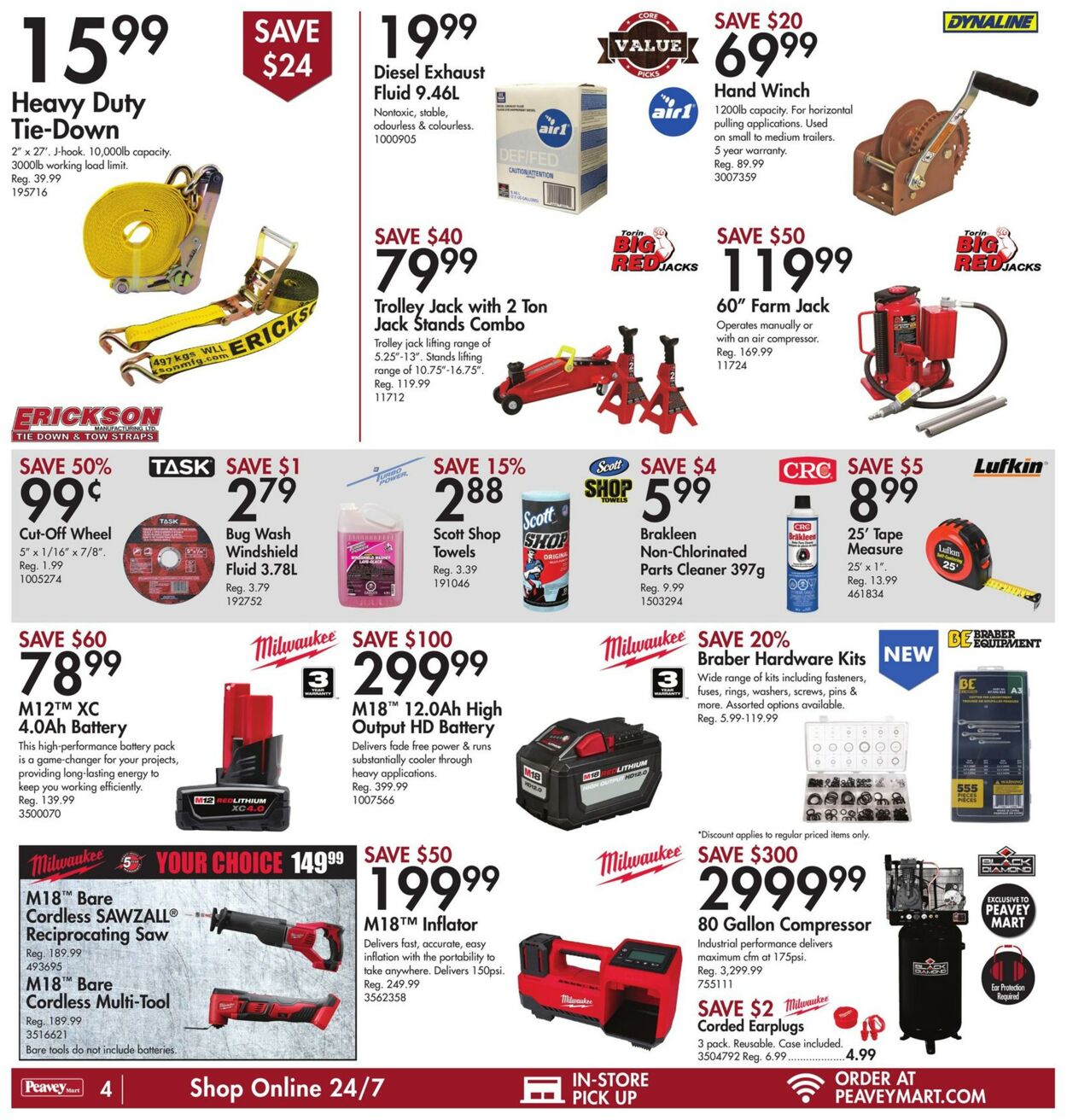 Flyer Peavey Mart 12.07.2024 - 18.07.2024