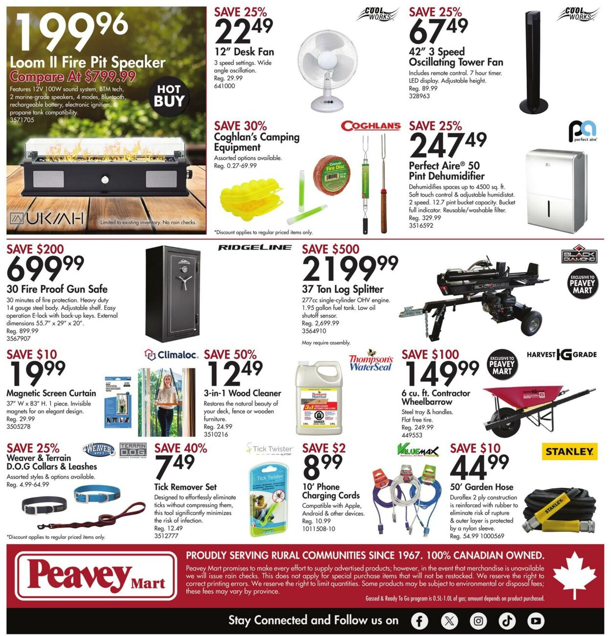 Flyer Peavey Mart 12.07.2024 - 18.07.2024