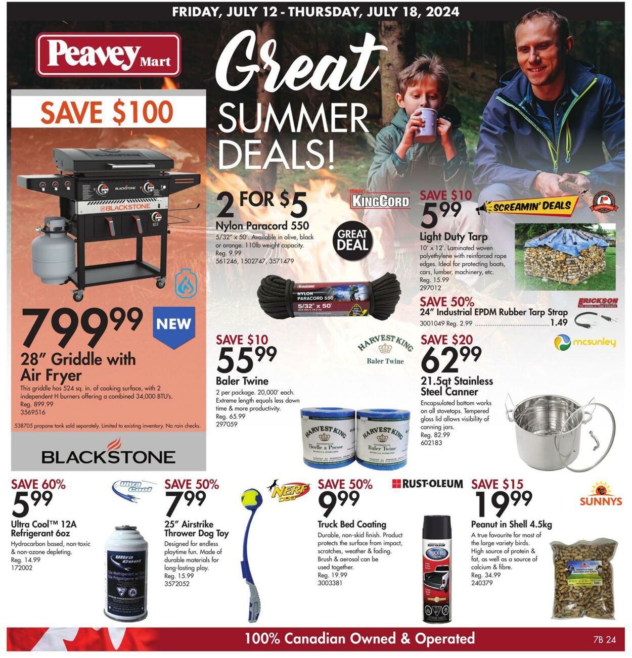 Flyer Peavey Mart 12.07.2024 - 18.07.2024