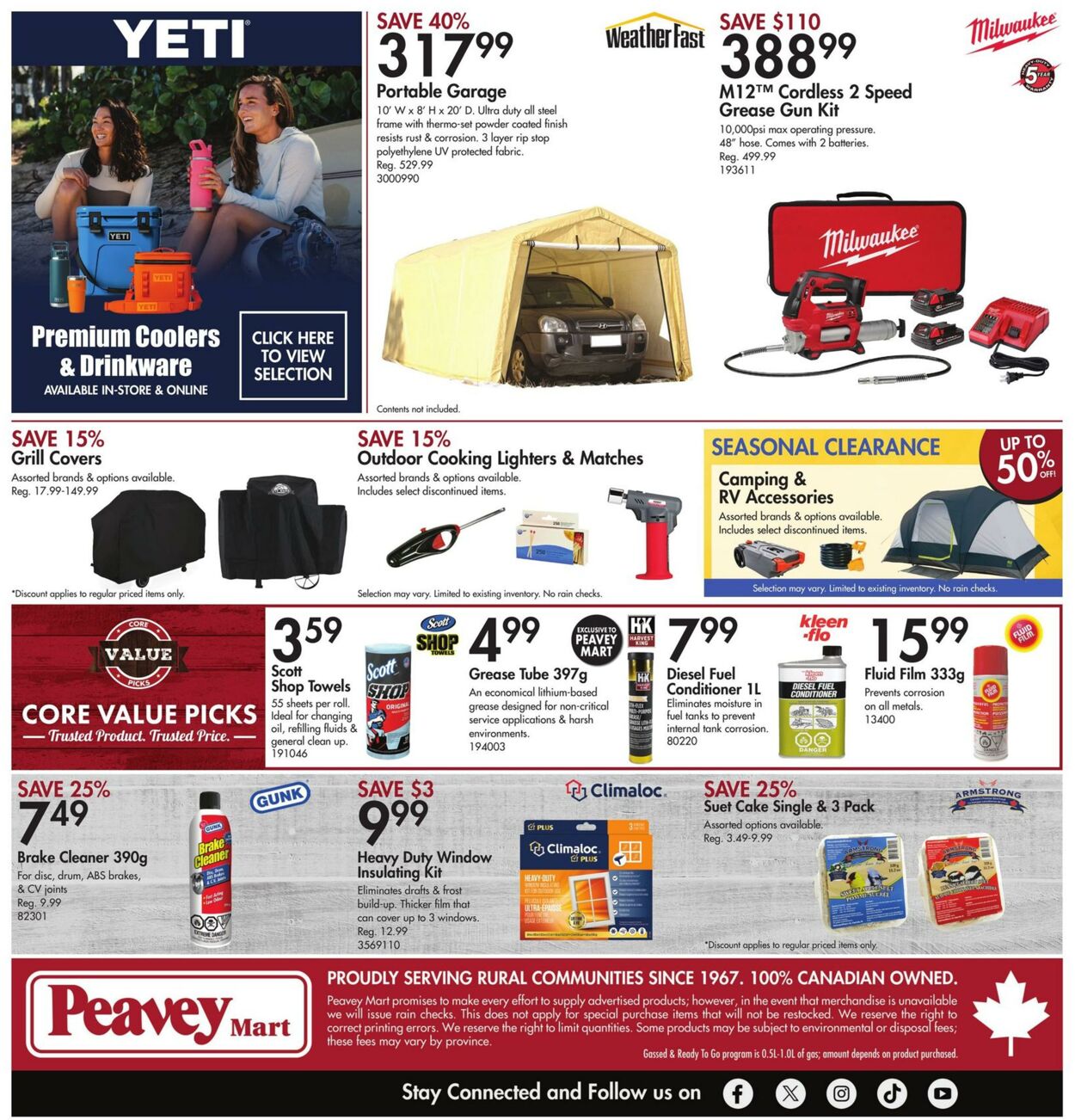 Flyer Peavey Mart 13.09.2024 - 19.09.2024