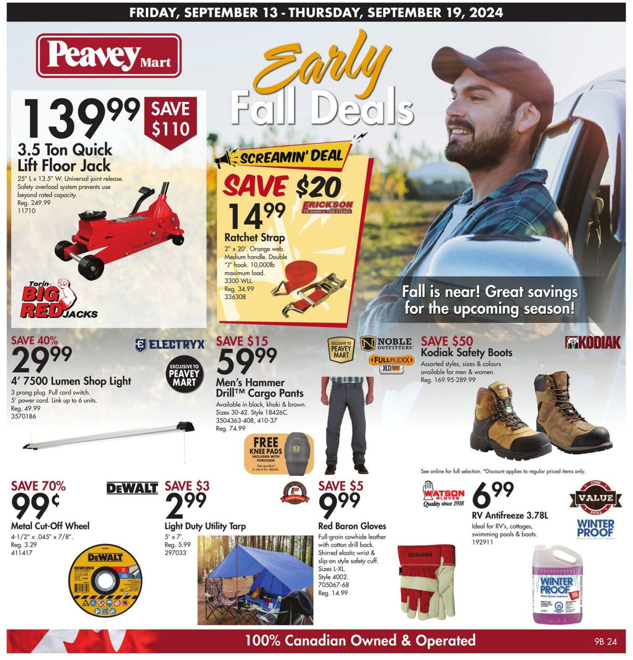 Flyer Peavey Mart 13.09.2024 - 19.09.2024