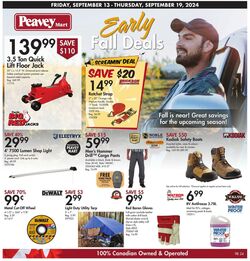 Flyer Peavey Mart 18.10.2024 - 24.10.2024