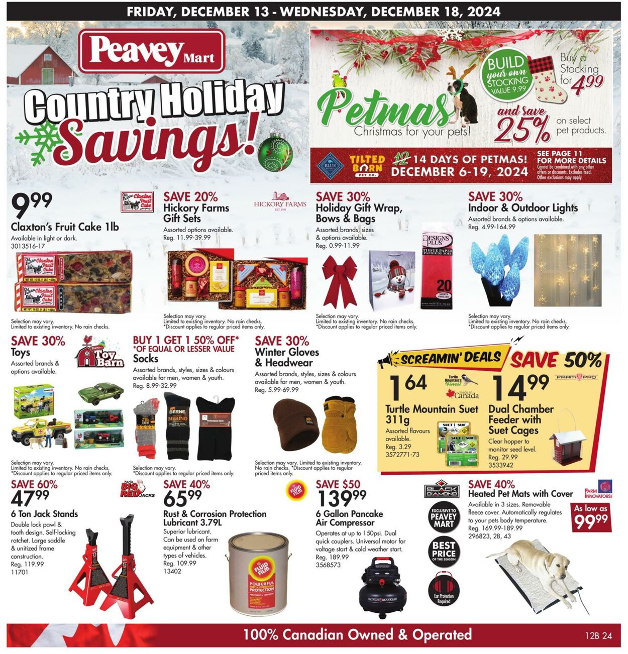 Flyer Peavey Mart 13.12.2024 - 18.12.2024