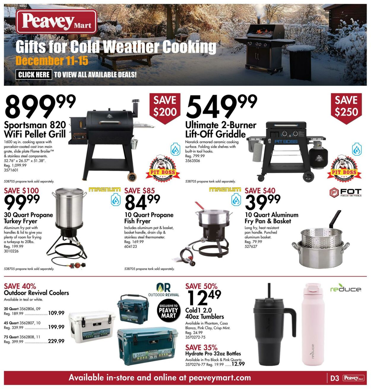 Flyer Peavey Mart 13.12.2024 - 18.12.2024