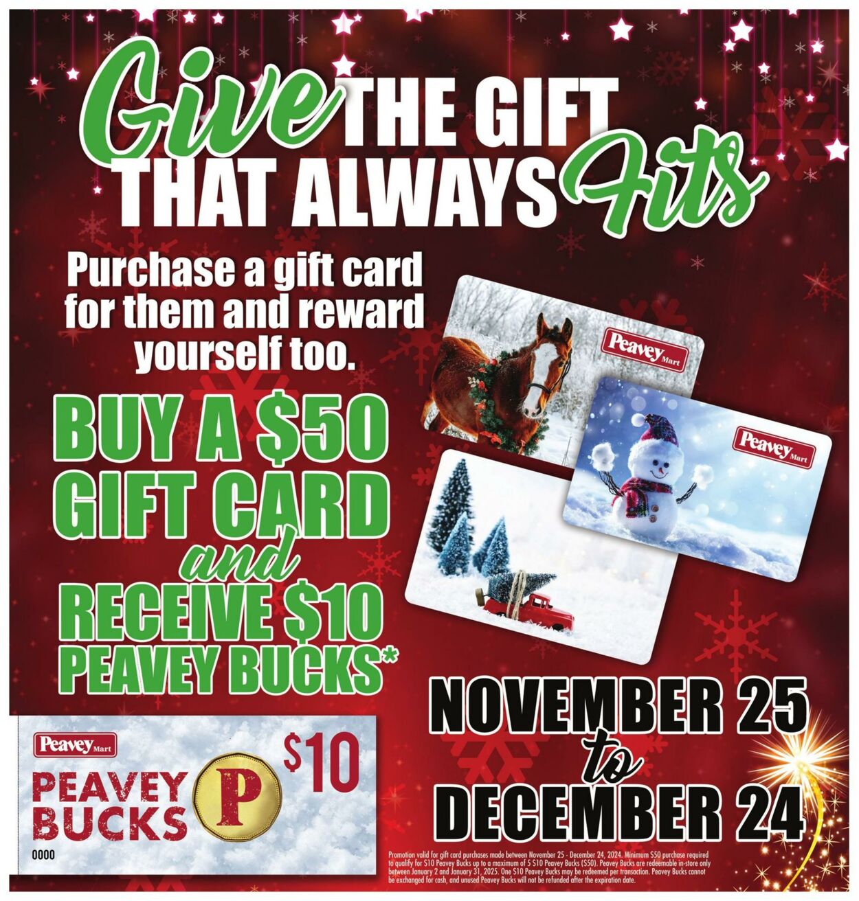 Flyer Peavey Mart 13.12.2024 - 18.12.2024