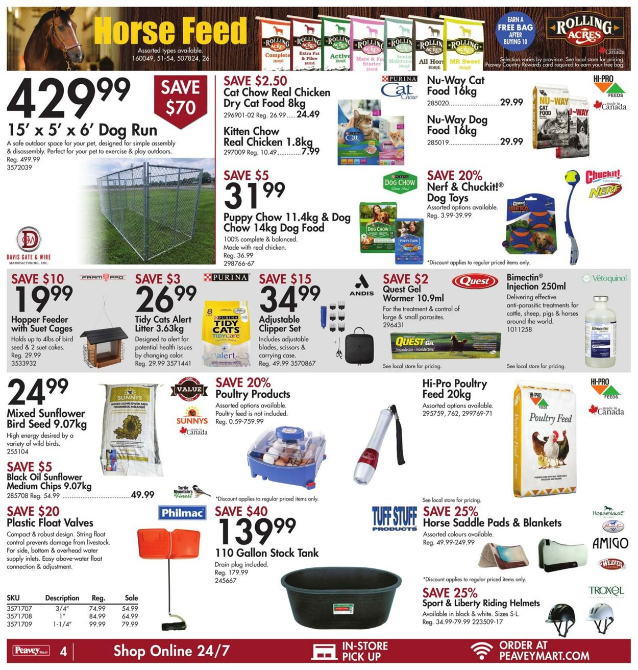 Flyer Peavey Mart 29.08.2024 - 05.09.2024