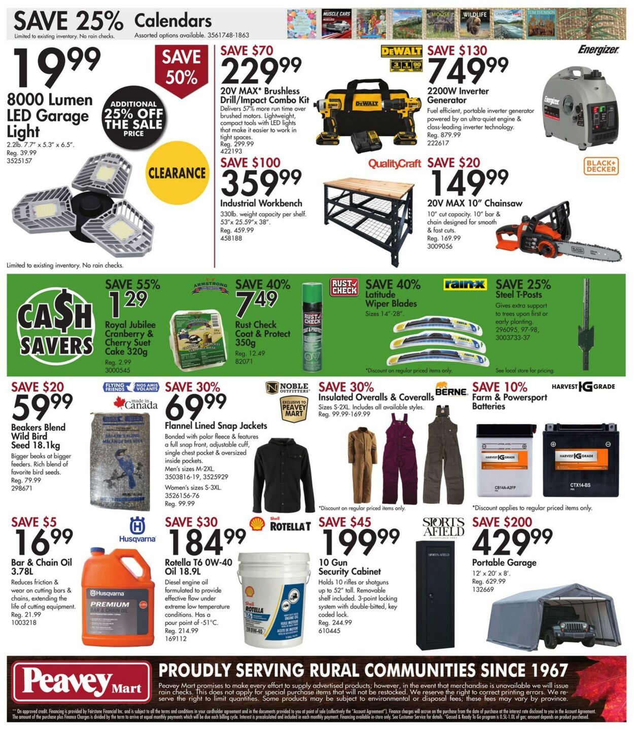 Flyer Peavey Mart 09.12.2022 - 15.12.2022