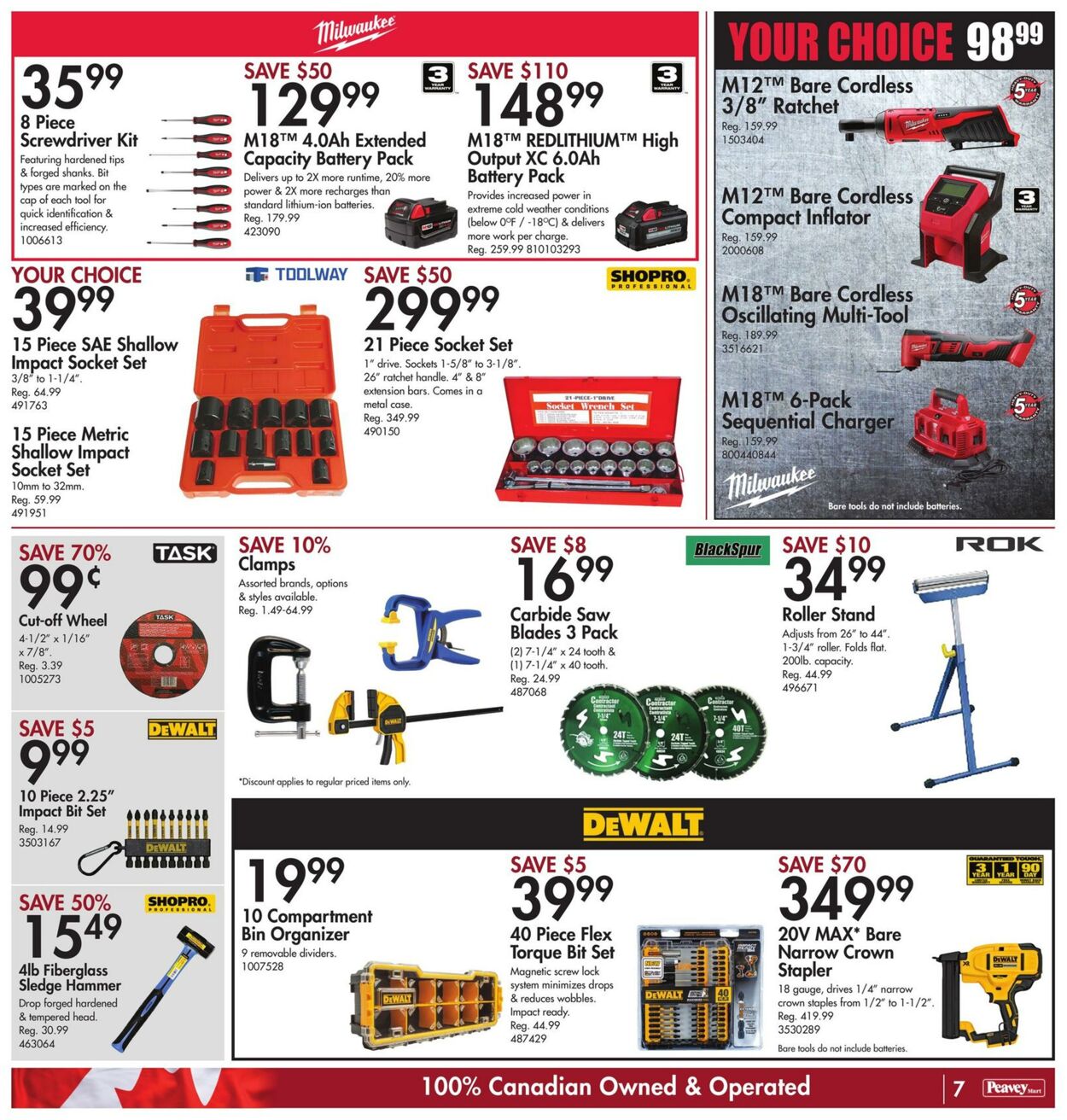 Flyer Peavey Mart 05.04.2024 - 11.04.2024