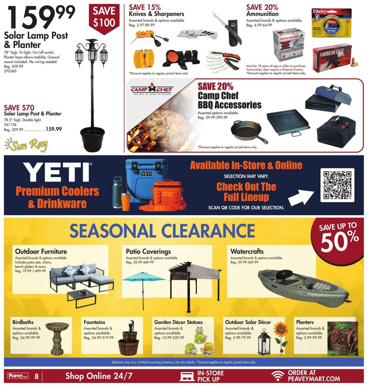 Flyer Peavey Mart 01.08.2024 - 08.08.2024